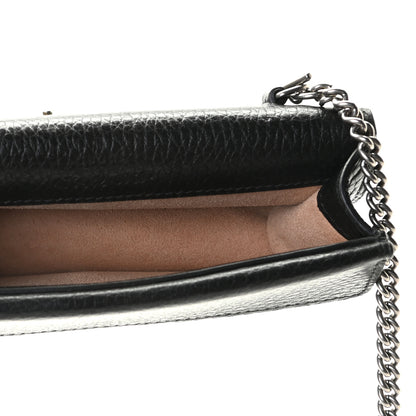 Gucci Calfskin Super Mini Dionysus Shoulder Bag Black 5 of 6