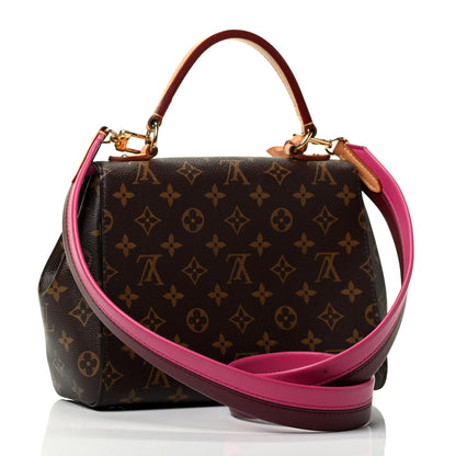 Louis Vuitton Monogram Cluny BB Bordeaux Fuchsia 2 of 4