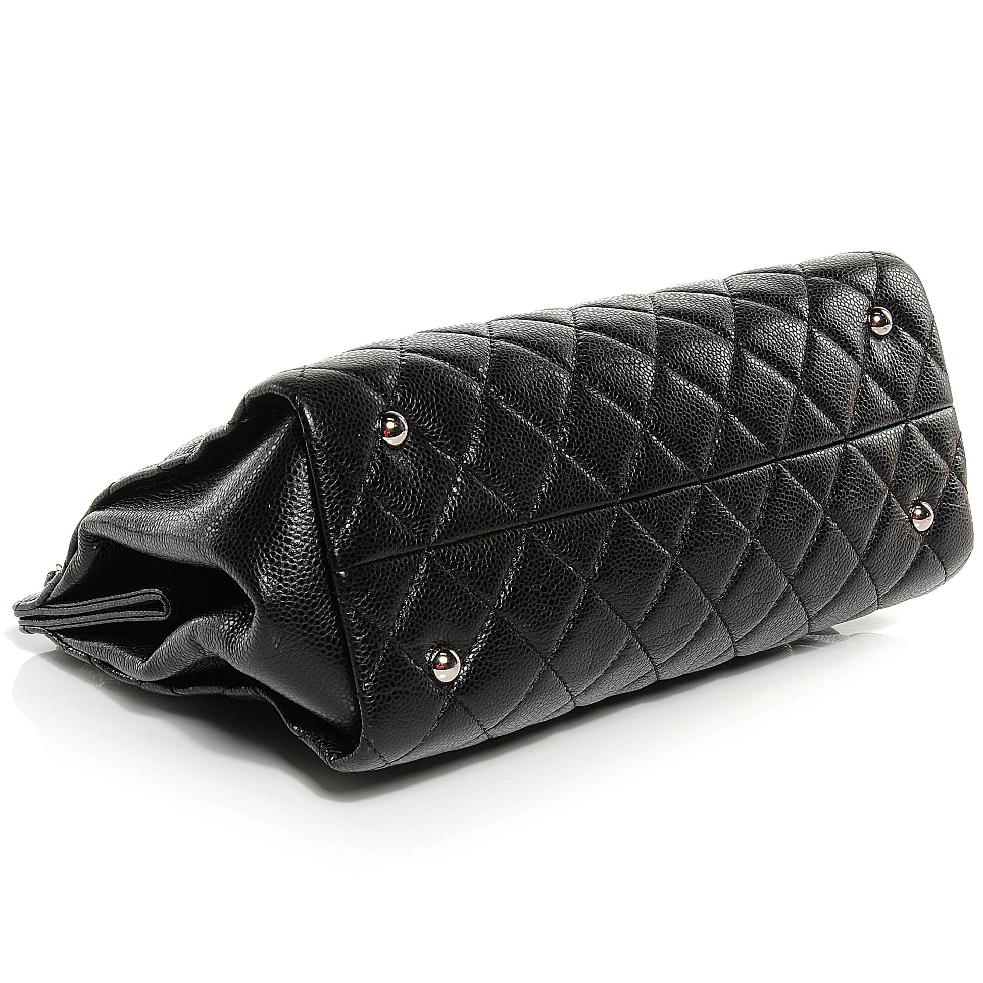 Chanel Caviar Timeless CC Shopping Tote Black 4 of 8