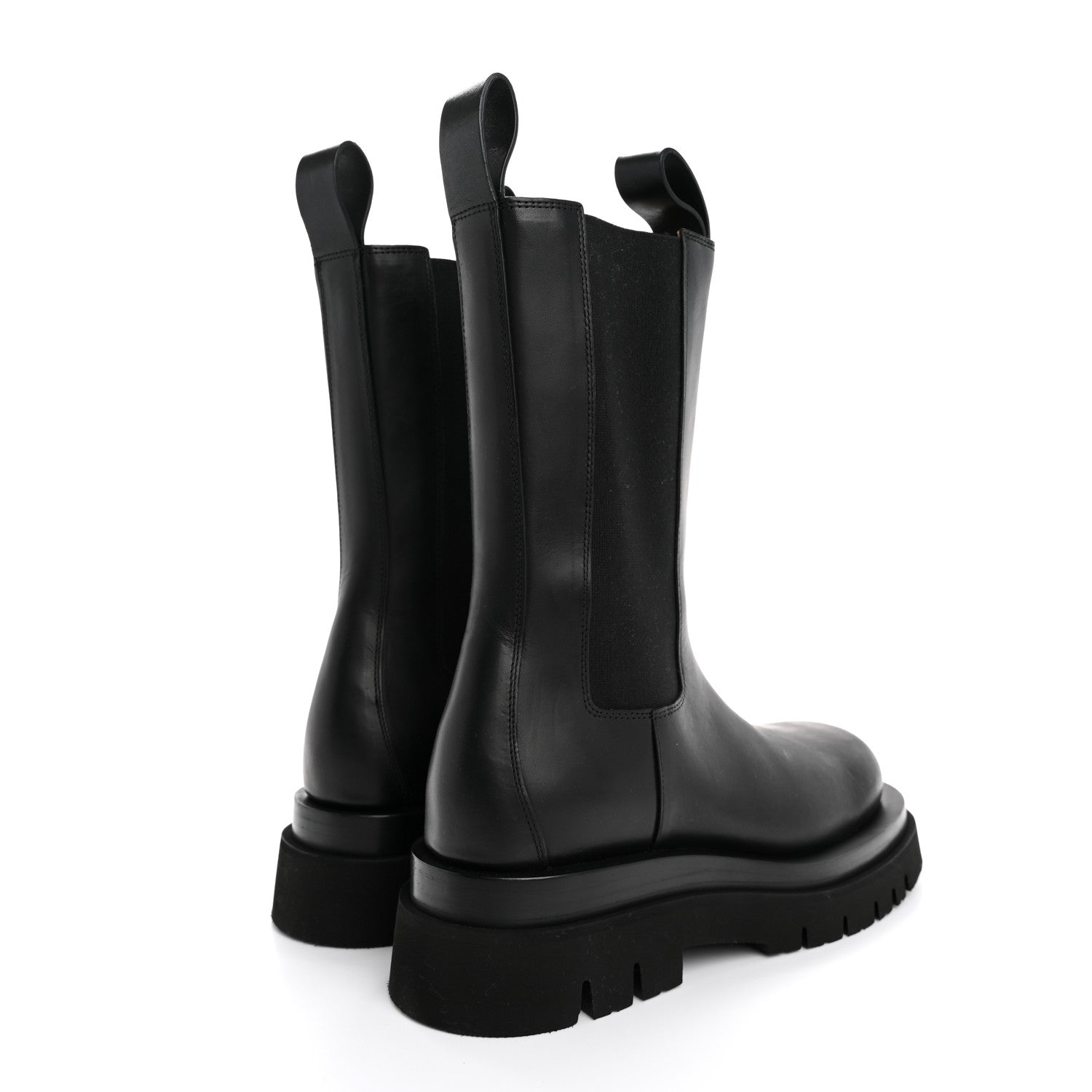 Bottega Veneta Calfskin The Lug Chelsea 55mm Boots 37 Black 5 of 11