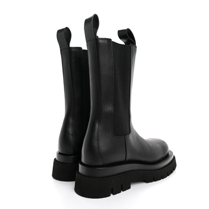 Bottega Veneta Calfskin The Lug Chelsea 55mm Boots 37 Black 5 of 11