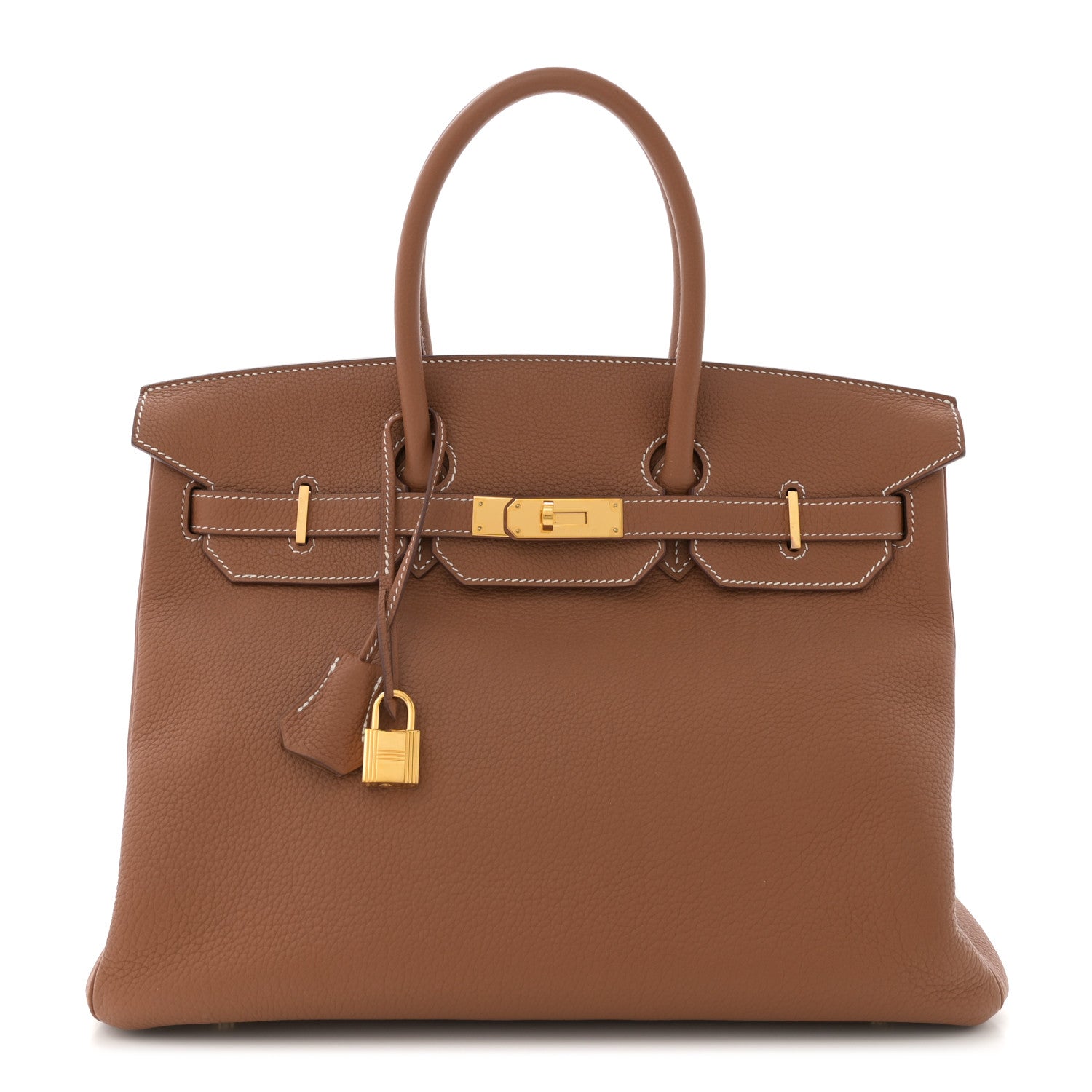Hermes Togo Birkin 35 Gold 1 of 11