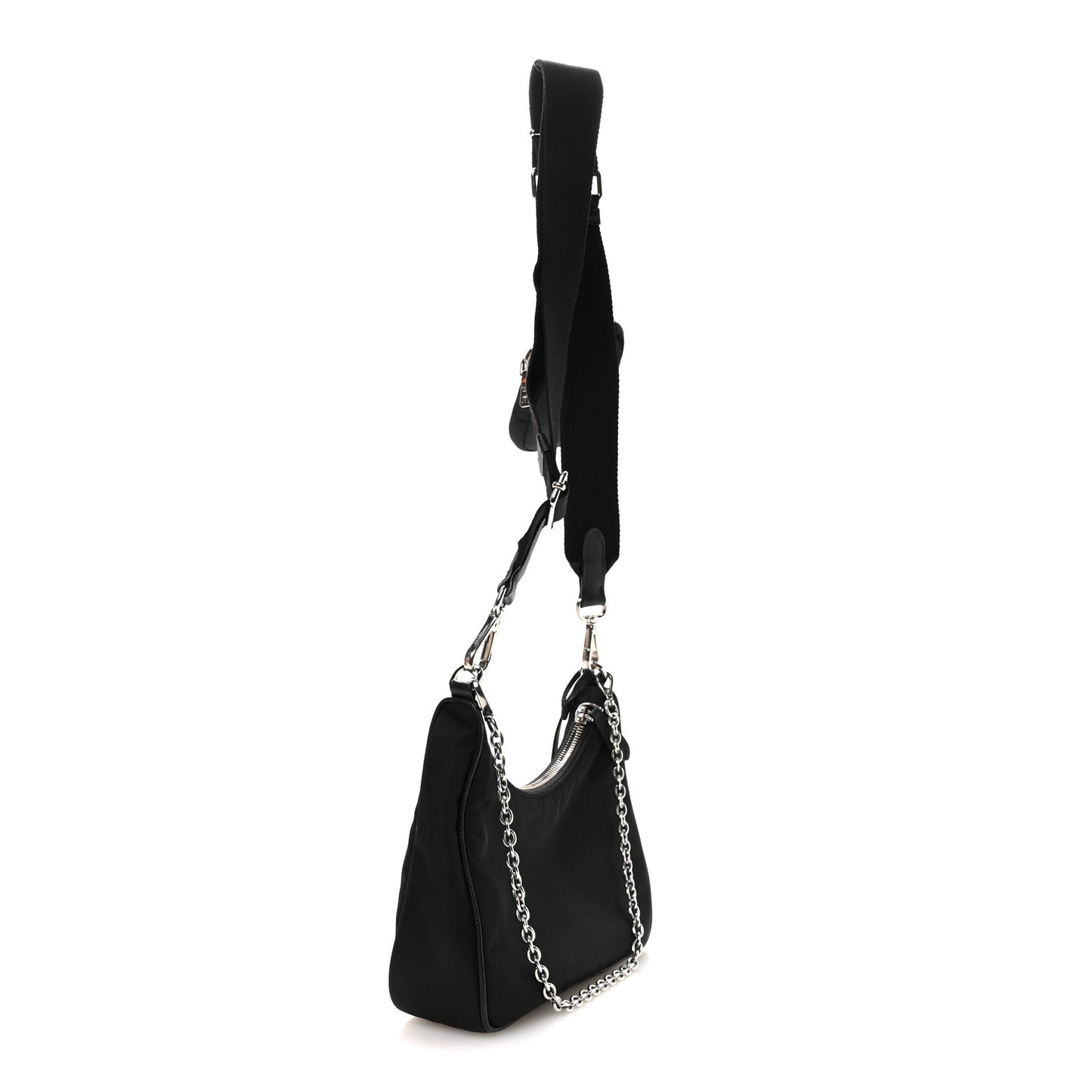 Nylon Re-Edition 2005 Shoulder Bag Black