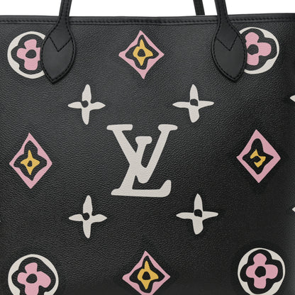Louis Vuitton Monogram Giant Wild at Heart Neverfull MM Black 7 of 10