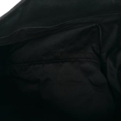 Saint Laurent Lambskin Quilted Maxi Icare Shopping Tote Black 5 of 9
