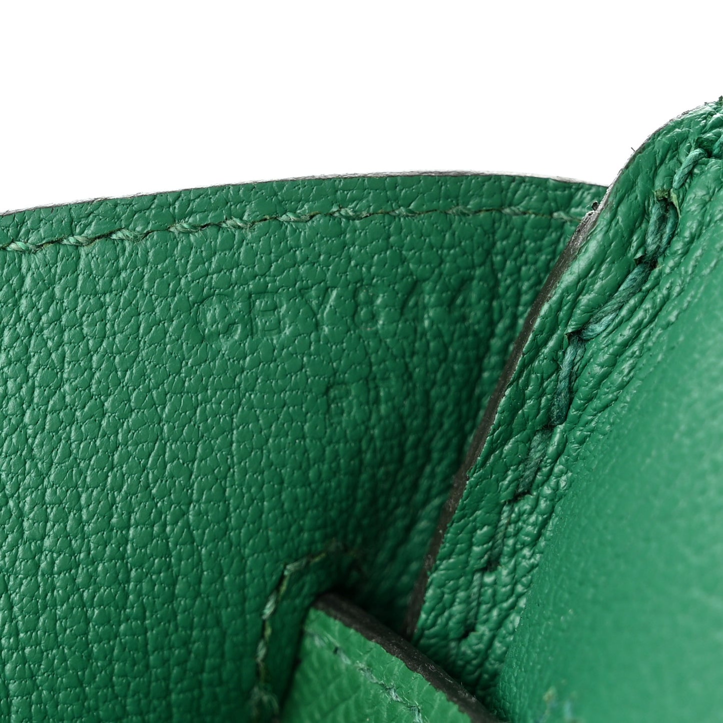 Epsom Birkin 35 Vert Vertigo
