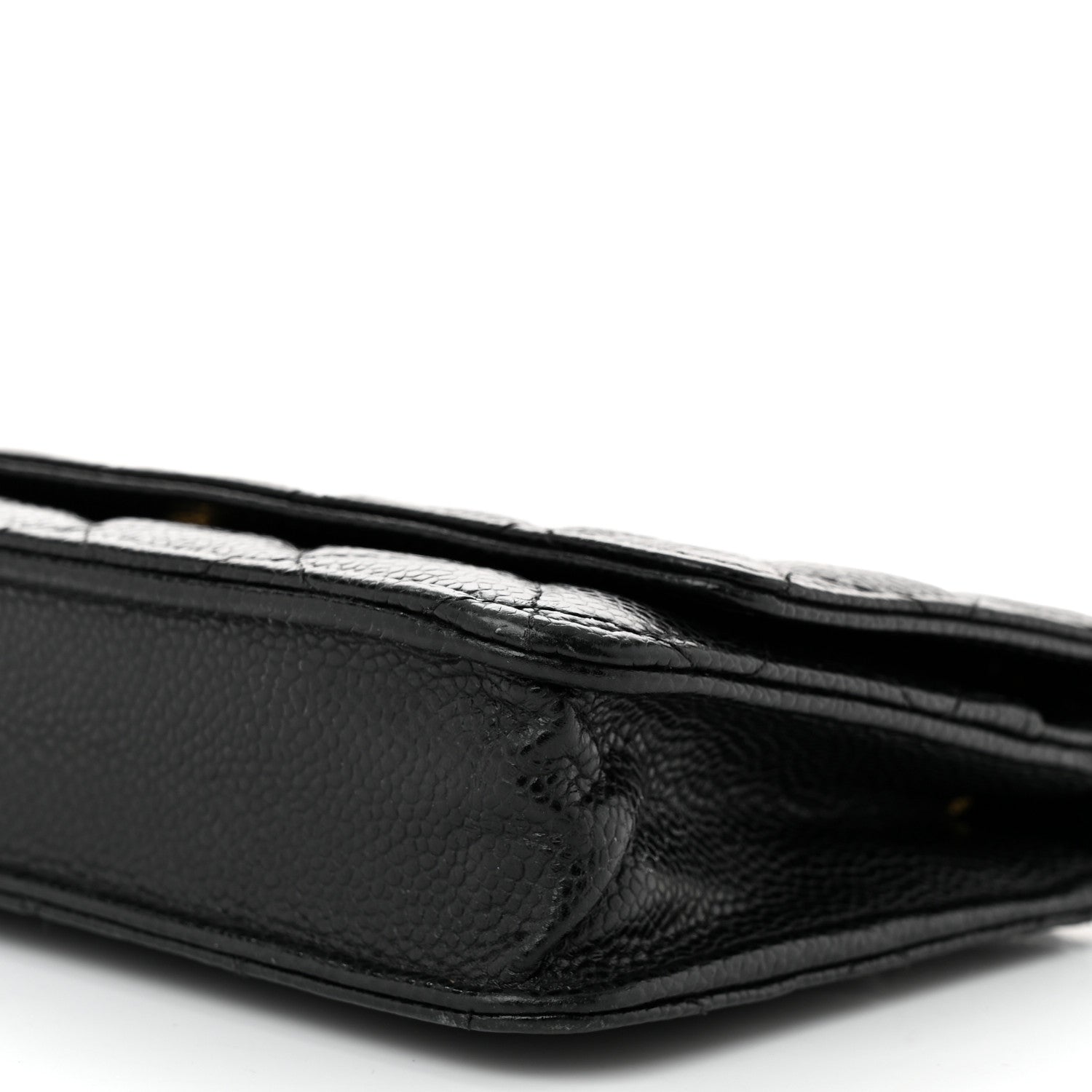 Chanel Caviar Quilted Wallet on Chain WOC Black 11 of 13