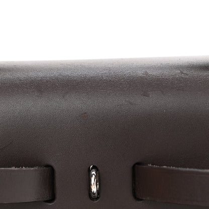 Hermes Toile Vache Hunter Herbag Zip 31 PM Black Ebene 13 of 14