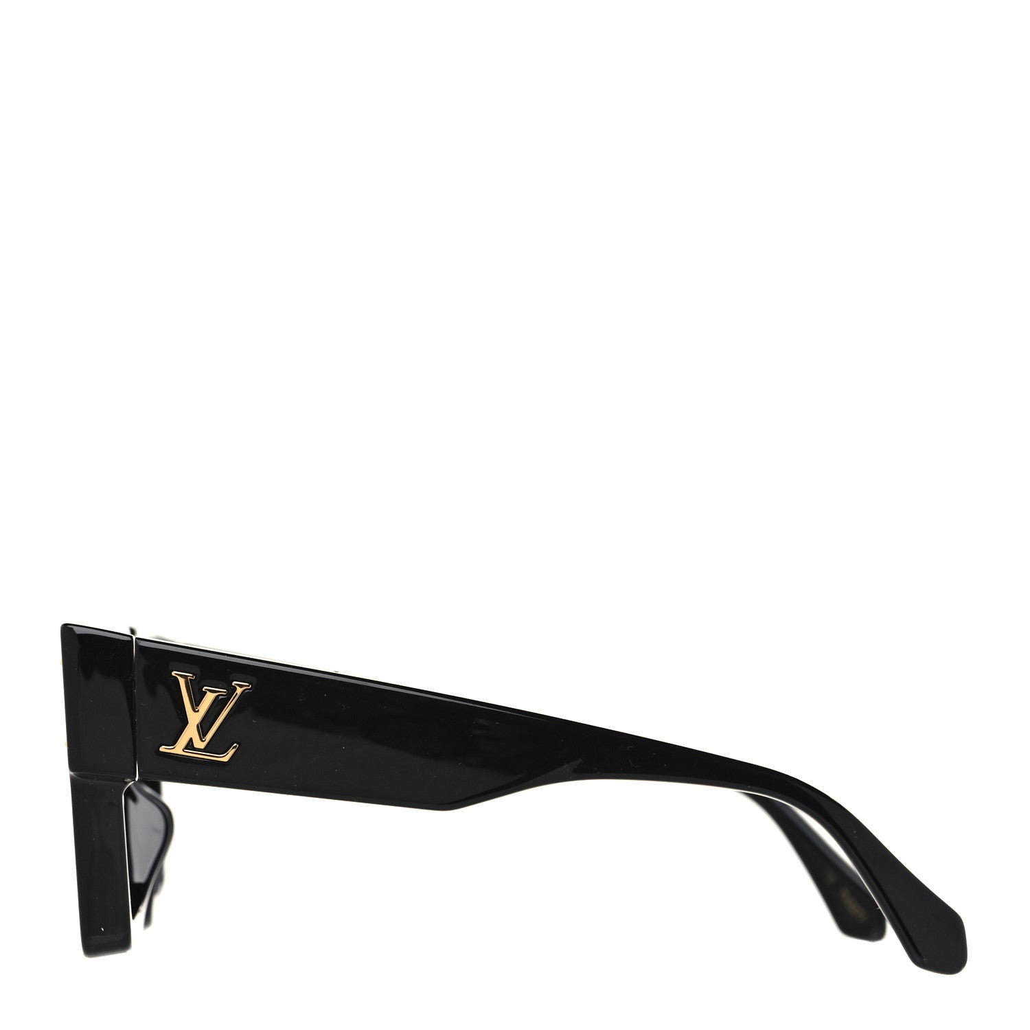 Louis Vuitton Acetate Swarovski Crystal Cyclone Sunglasses Z1578W Black 2 of 8