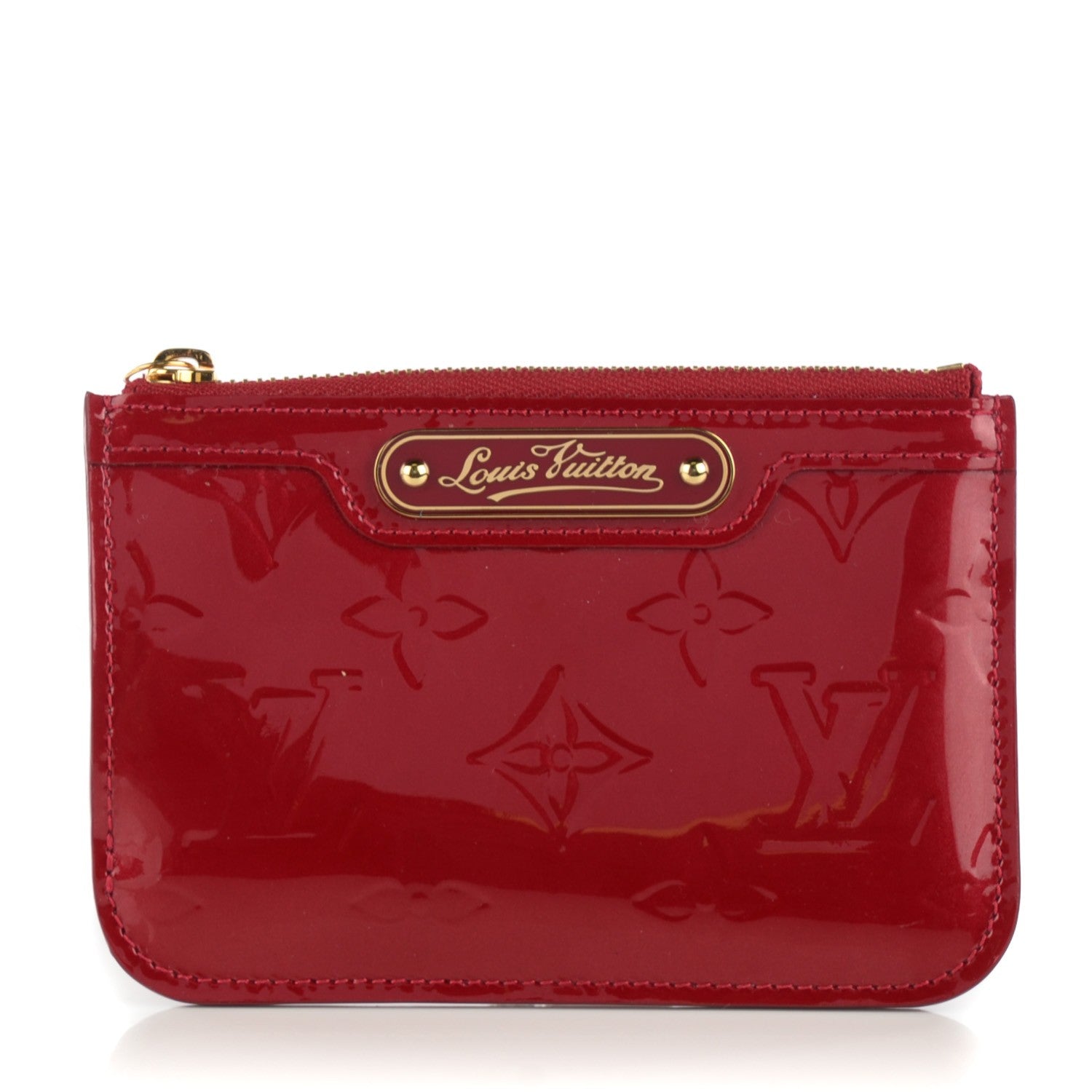 Louis Vuitton Vernis Key Pouch Pomme D'Amour 1 of 7