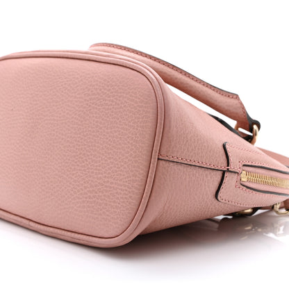 Gucci Dollar Calfskin Small GG Charm Dome Bag Soft Pink 11 of 11