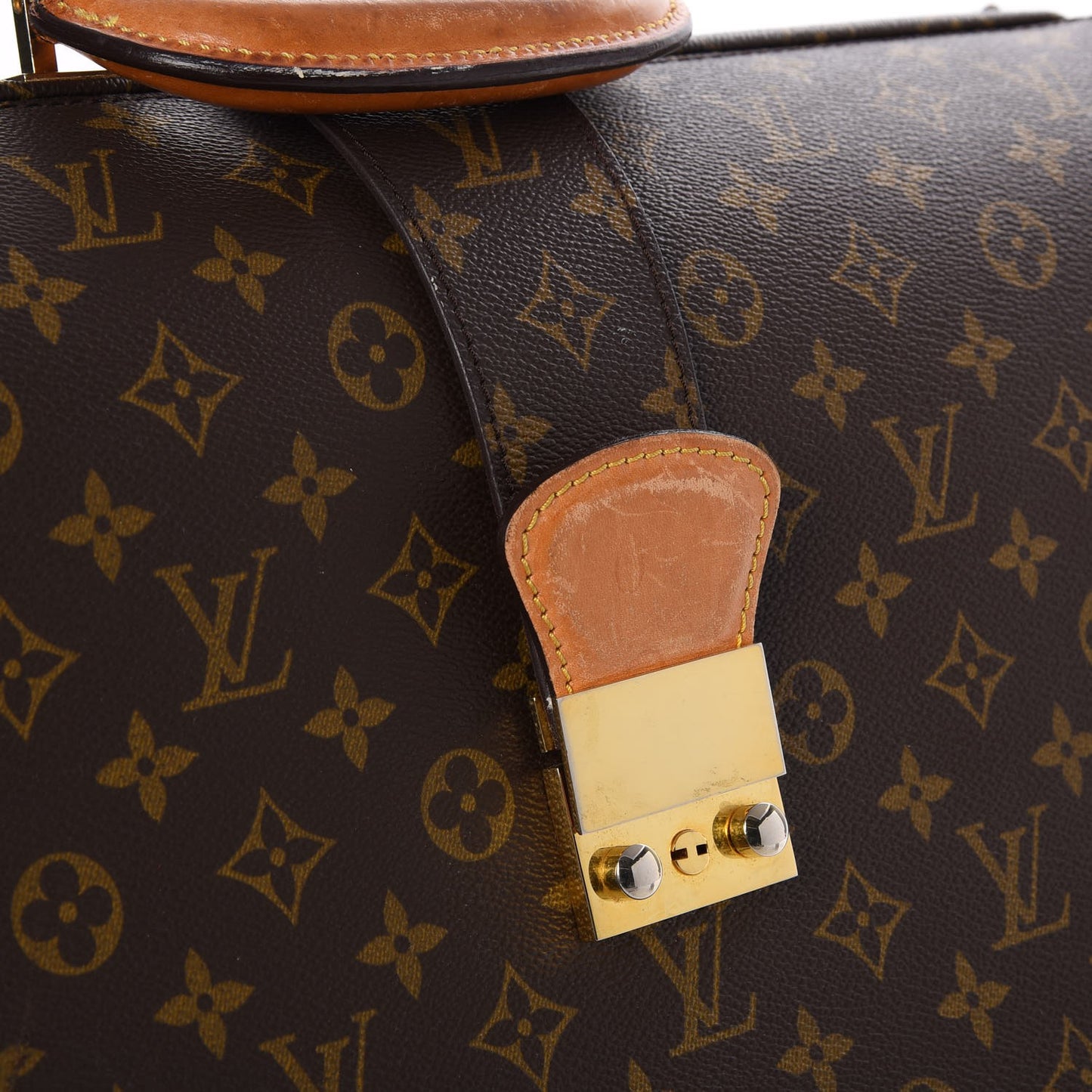 Monogram Serviette Fermoir Briefcase