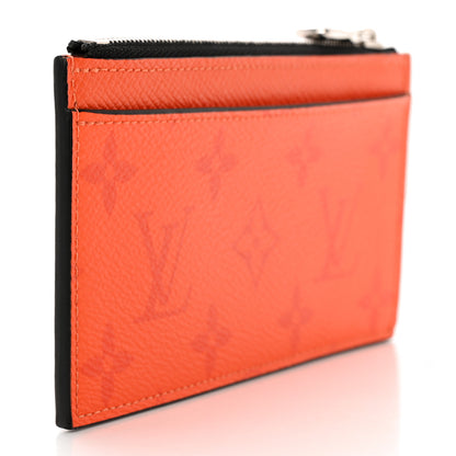 Louis Vuitton Taigarama Coin Card Holder Orange 3 of 7