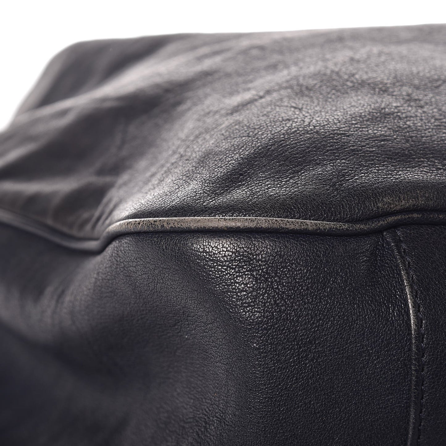 Goatskin Large Roady Hobo Navy