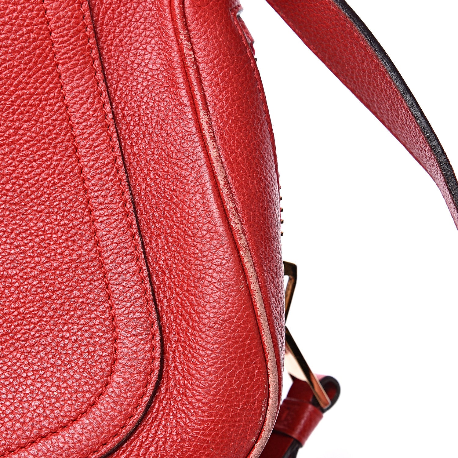 Tom Ford Calfskin Medium Jennifer Crossbody Flame Red 13 of 16