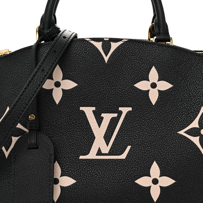 Louis Vuitton Empreinte Monogram Giant Petit Palais Black Beige 8 of 10