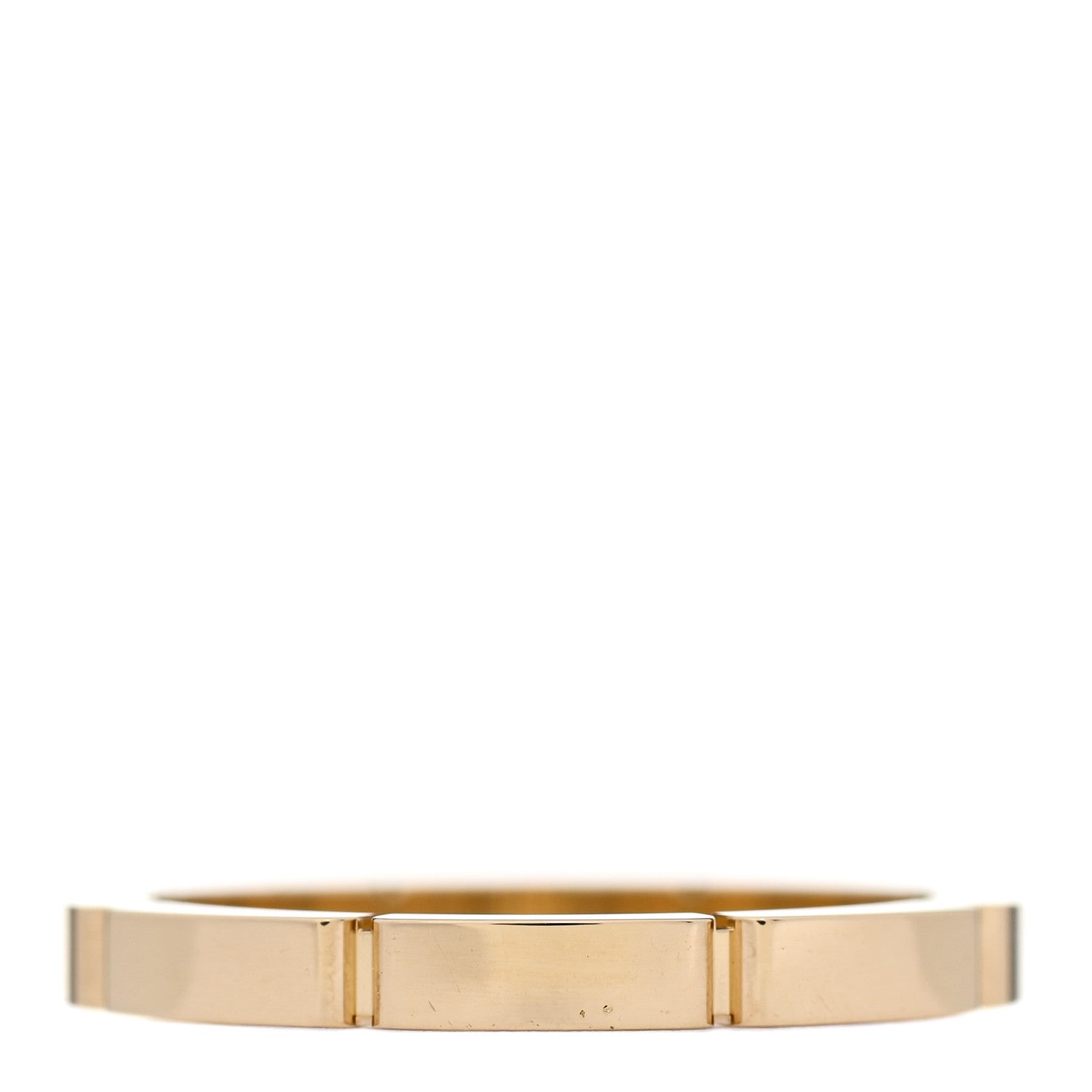 Cartier 18K Yellow Gold 2.5mm Maillon Panthere Wedding Band Ring 60 9 3 of 4