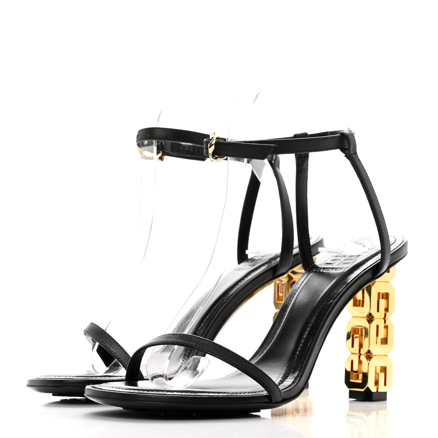 Givenchy Smooth Nappa G Cube 85mm Sandals 36 Black 3 of 7