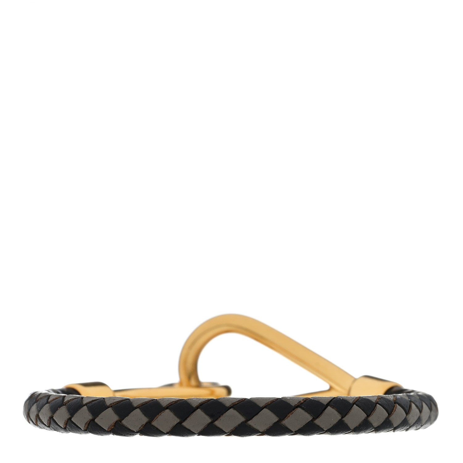 Hermes Swift Woven Jumbo Hook Bracelet Black 2 of 3