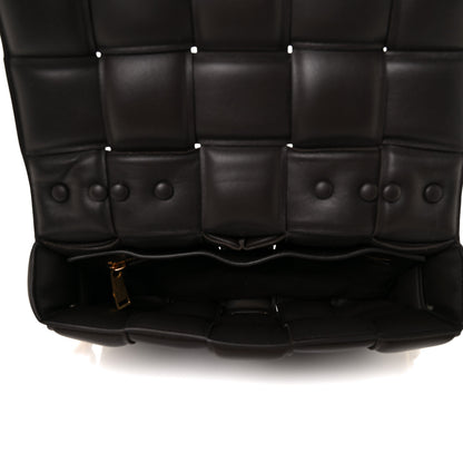 Bottega Veneta Lambskin Maxi Intreccio Padded Chain Cassette Crossbody Bag Black 5 of 7