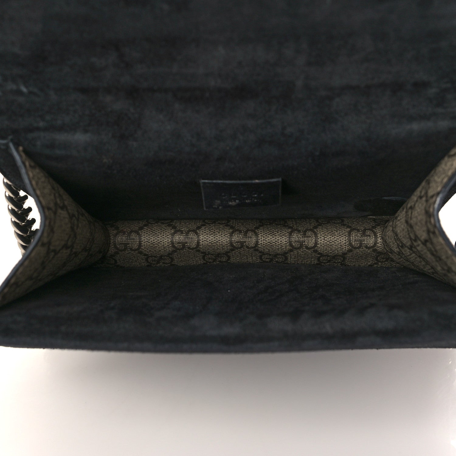 Gucci GG Supreme Monogram Mini Dionysus Shoulder Bag Black 4 of 6