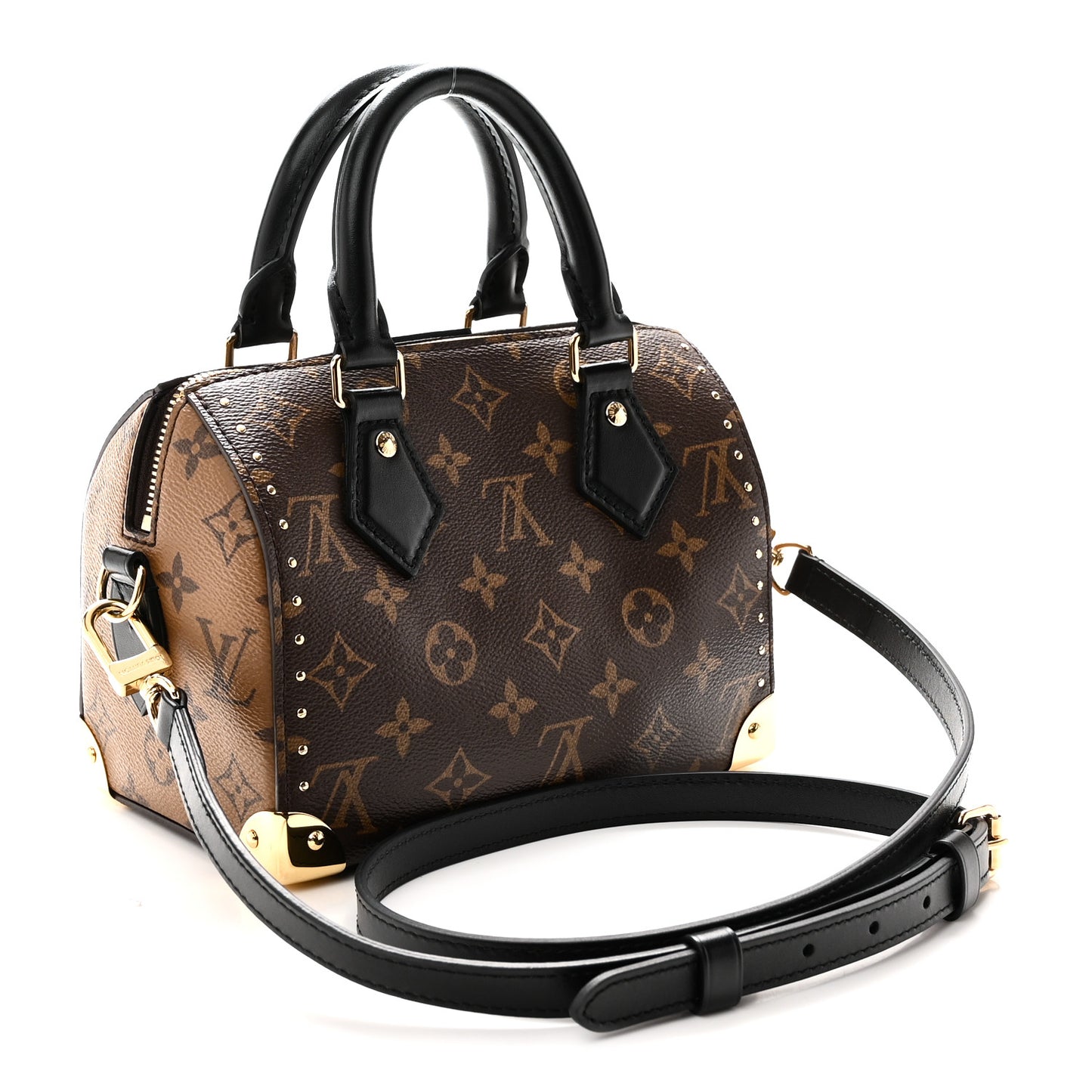 Reverse Monogram Speedy Trunk 20