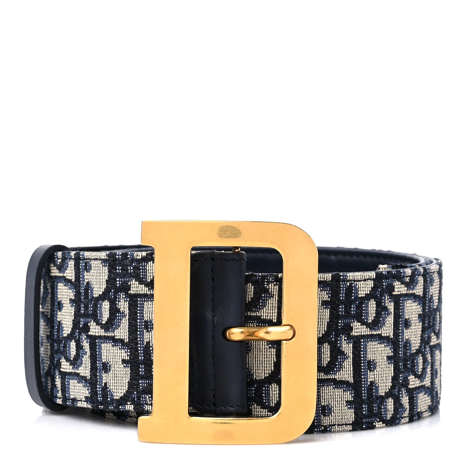 Christian Dior Oblique Diorquake Belt 70 28 Blue Multi 1 of 5