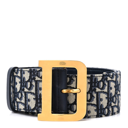 Christian Dior Oblique Diorquake Belt 70 28 Blue Multi 1 of 5