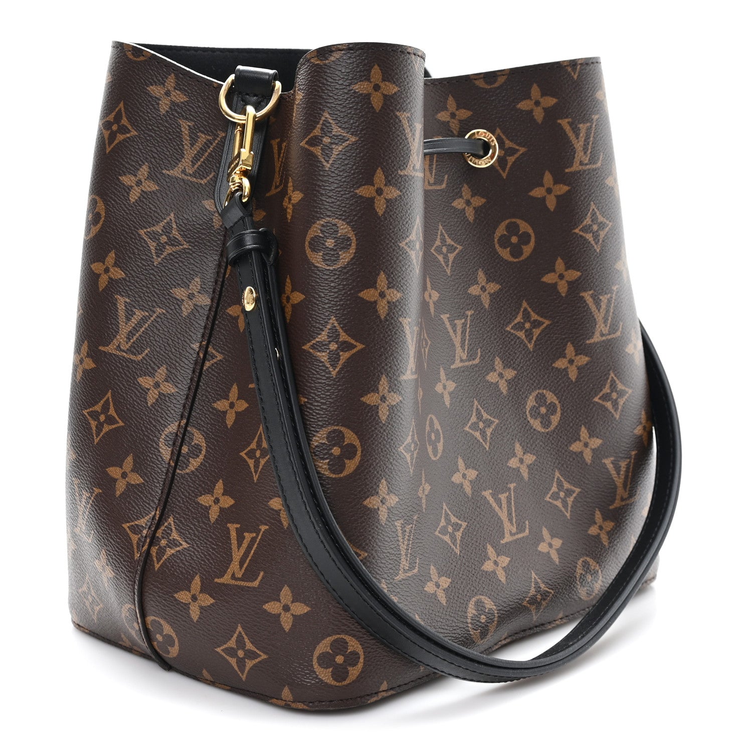 Louis Vuitton Monogram Neonoe MM Black 3 of 10