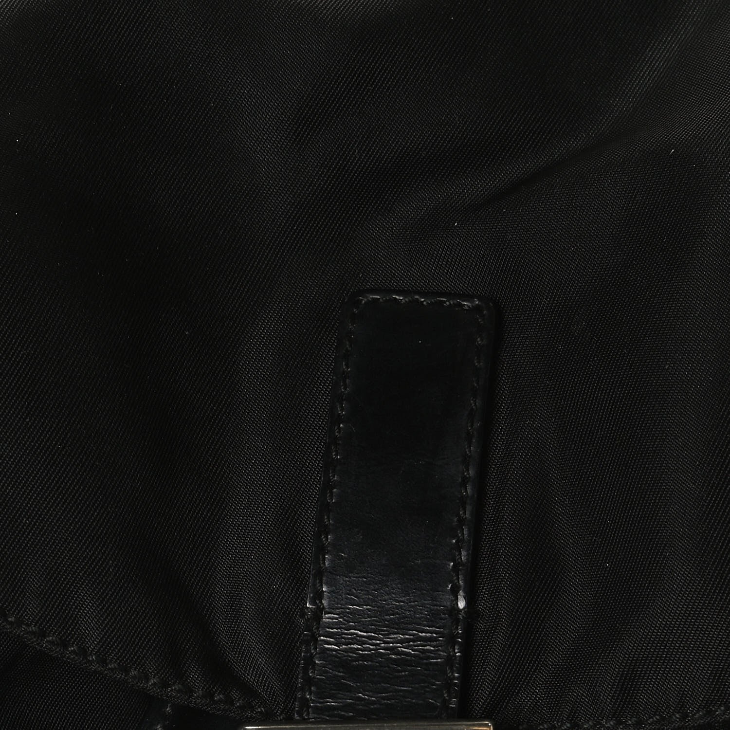 Prada Tessuto Nylon Vela Cinch Backpack Black 11 of 16