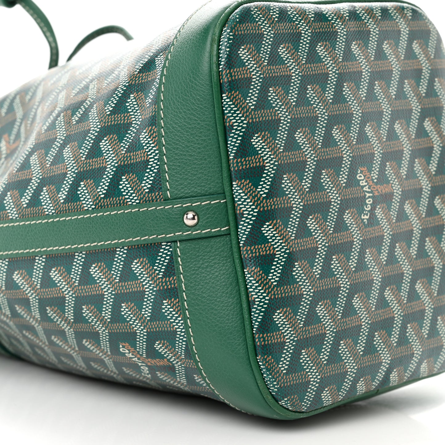 Goyardine Petit Flot Bucket Bag PM Green