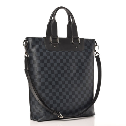 Louis Vuitton Damier Cobalt Cabas Jour 2 of 13