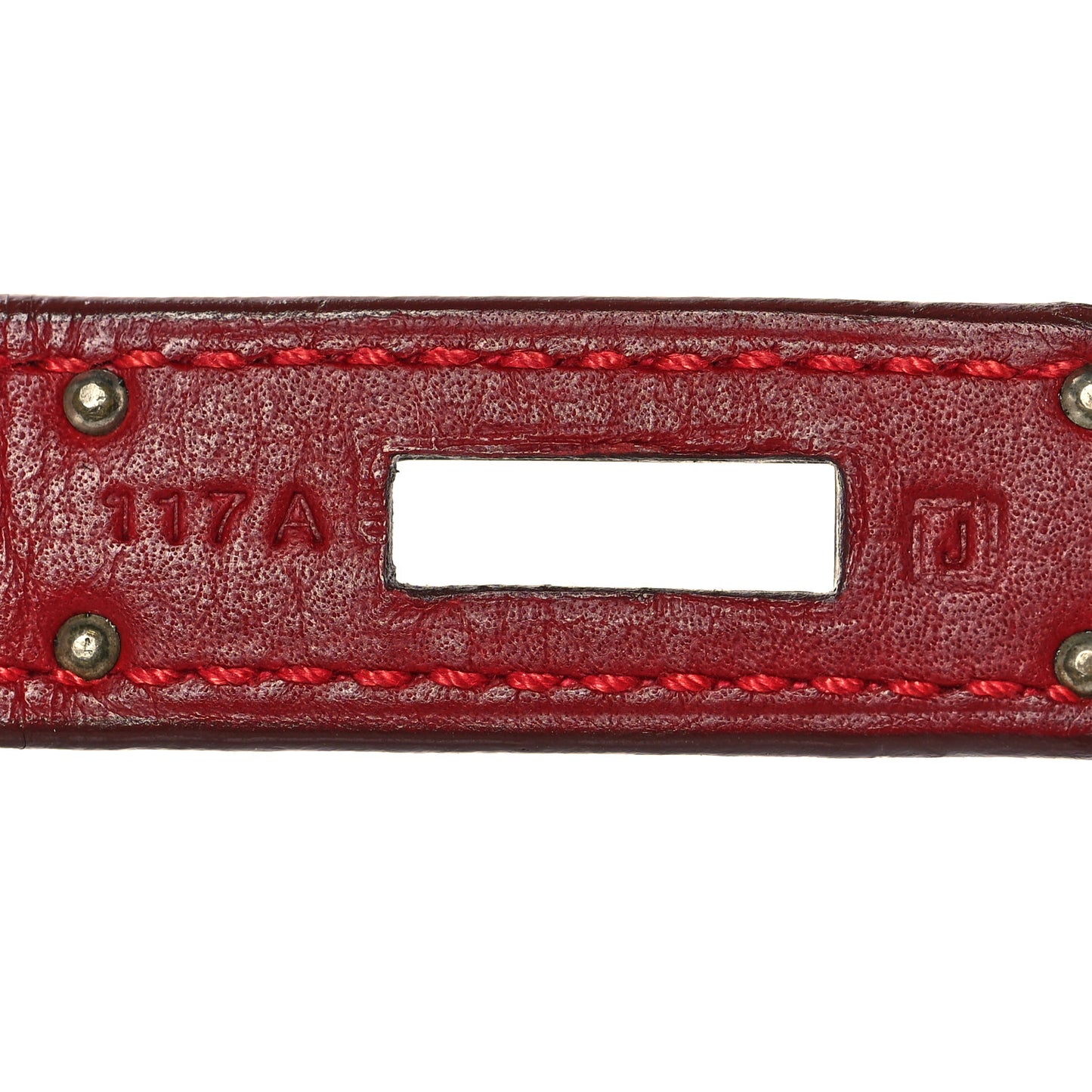 Taurillon Clemence Birkin 30 Rouge Vif