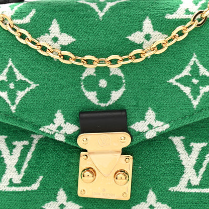 Louis Vuitton Monogram Jacquard Velvet Micro Metis Green 7 of 9
