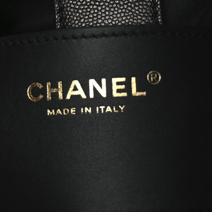 Chanel Caviar Quilted Medium Chanel 25 Backpack Black 6 of 10