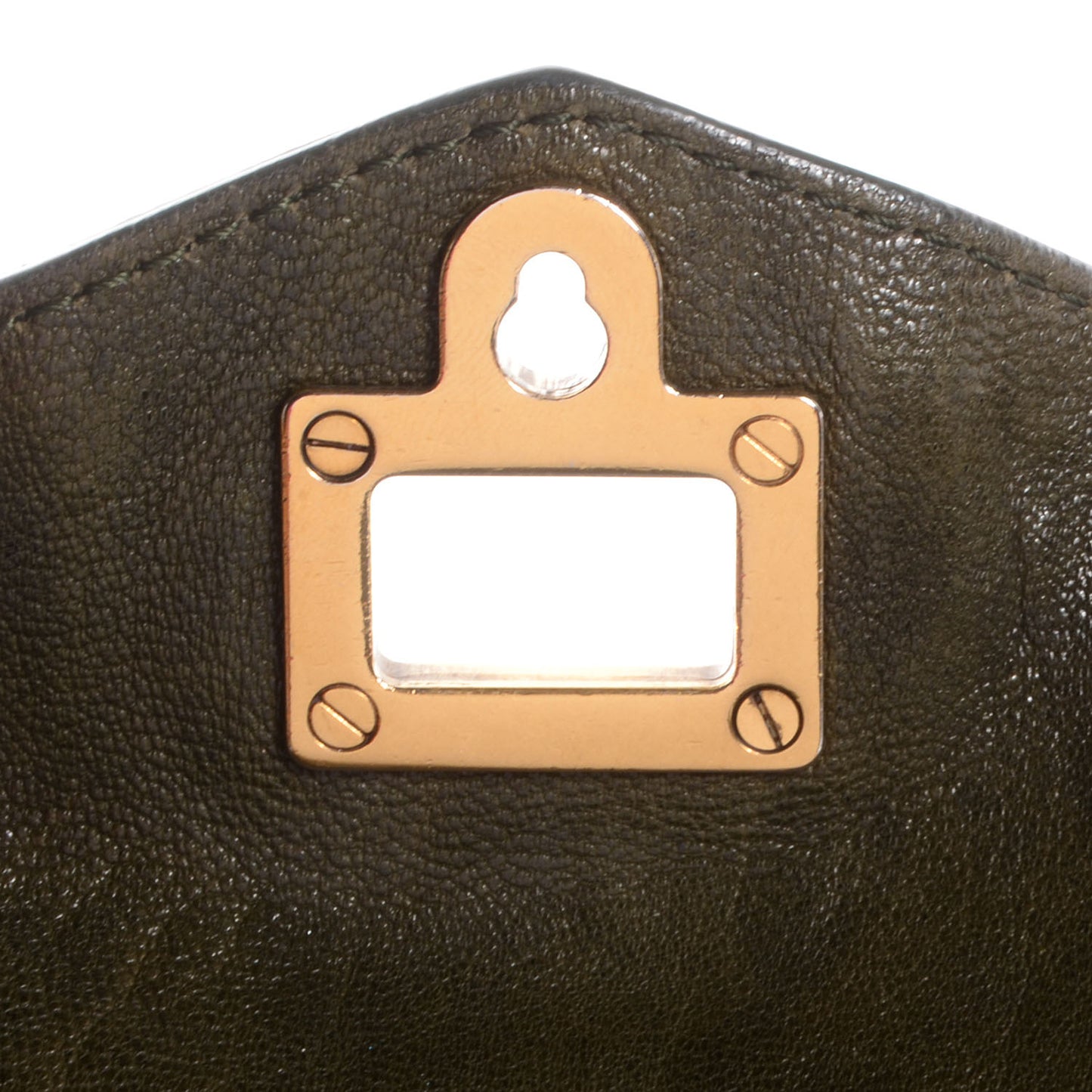 Lambskin PS1 Large Satchel Military