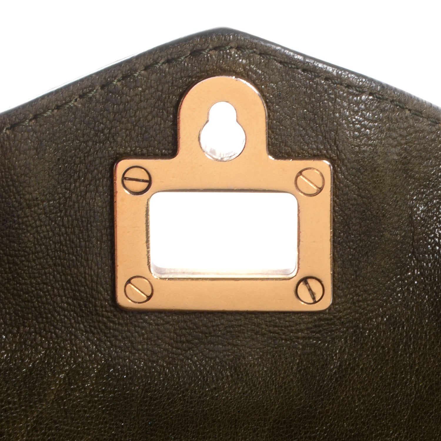 Proenza Schouler Lambskin PS1 Large Satchel Military 9 of 11