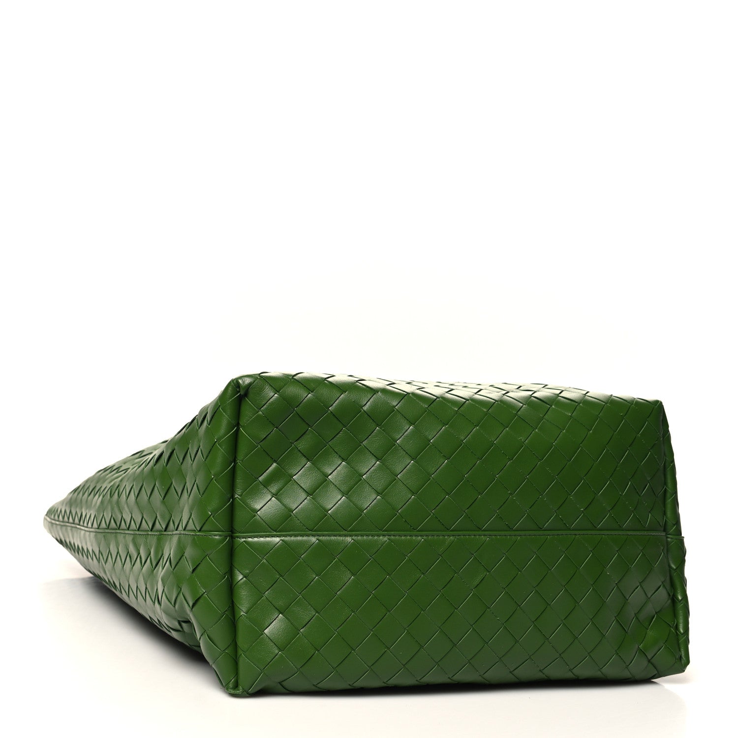 Bottega Veneta Calfskin Intrecciato Large North South Tote Bag Aloe 5 of 11