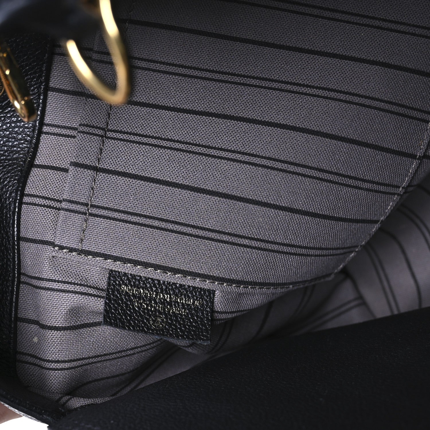 Louis Vuitton Empreinte Montaigne GM Black 7 of 12