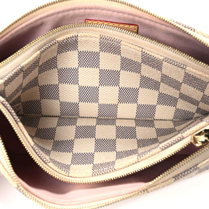 Louis Vuitton Damier Azur Liv Pochette 7 of 12