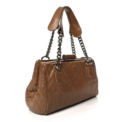 Chanel Calfskin Small Perfect Day Tote Brown 3 of 19
