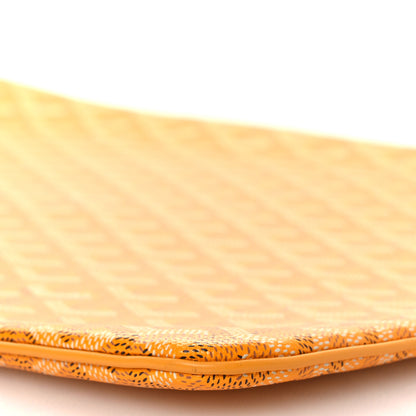 Goyard Goyardine Senat Pochette GM Yellow 9 of 9