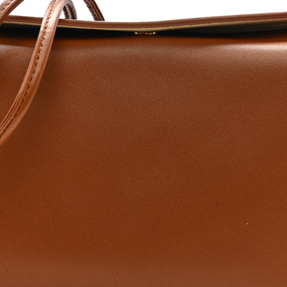 Celine Smooth Lambskin Trio Crossbody Flap Bag Soft Tan 7 of 9