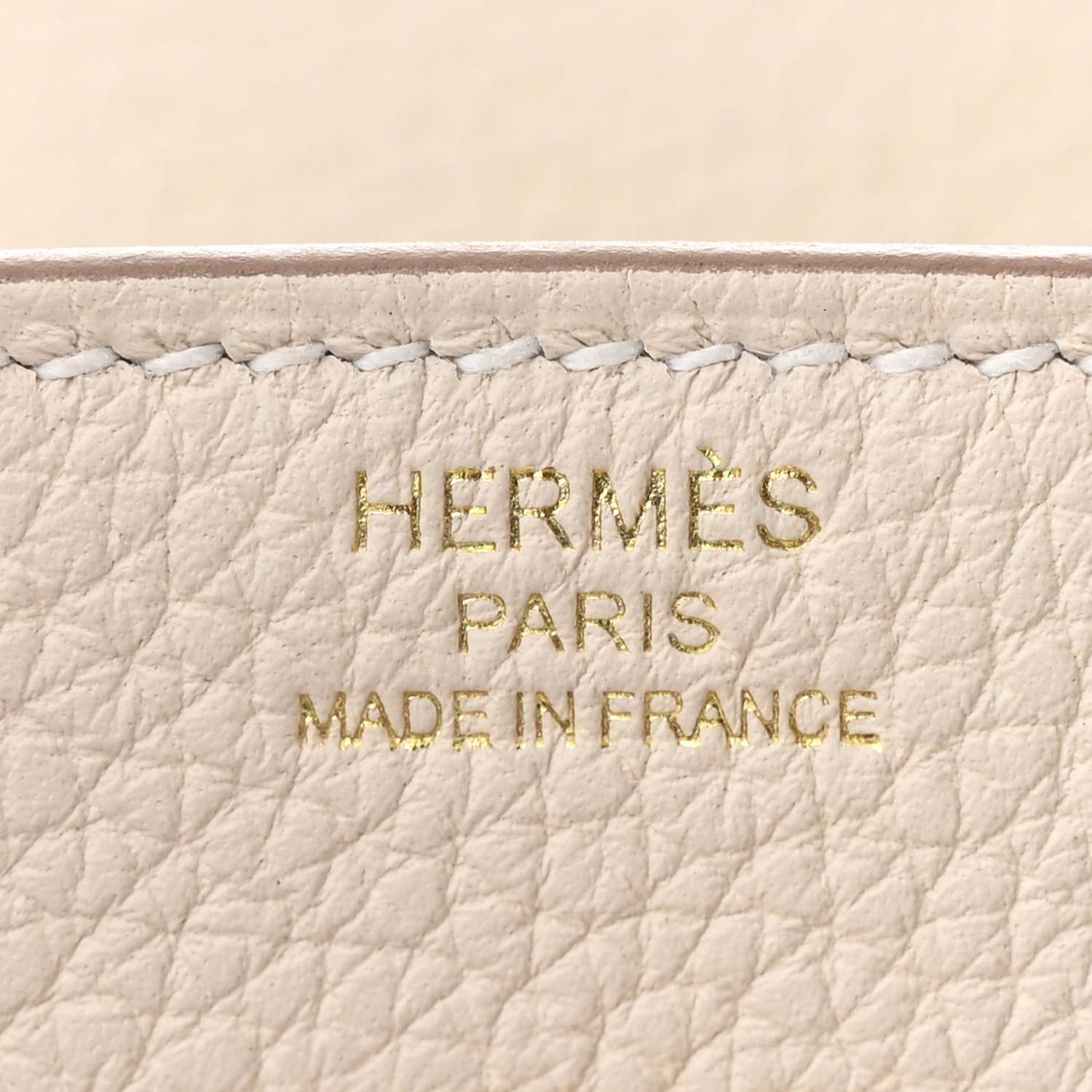 Hermes Togo Birkin 25 Craie 6 of 11