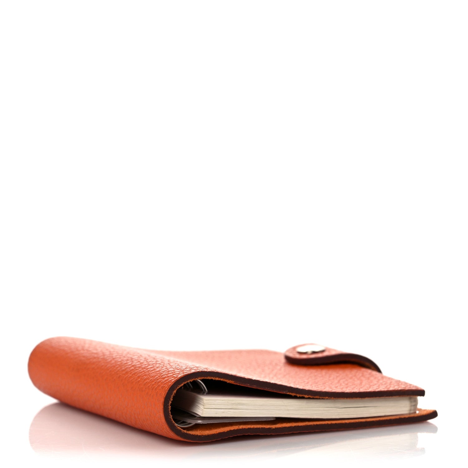 Hermes Togo Ulysse Mini Notebook Orange 4 of 10