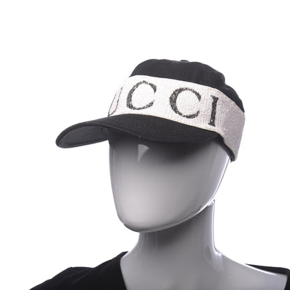Gucci Gabardine Headband Baseball Hat L Black 2 of 8