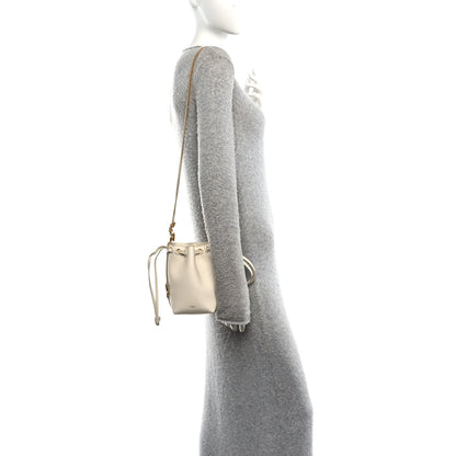 Chloe Grained Calfskin Micro Marcie Bucket Bag Misty Ivory 3 of 19