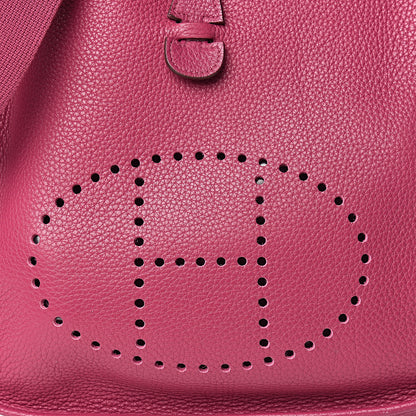 Hermes Taurillon Clemence Evelyne III PM Tosca 17 of 17