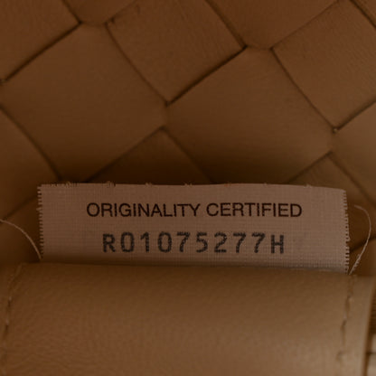 Bottega Veneta Nappa Intrecciato Small Campana Shoulder Bag Sea Salt 7 of 11