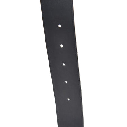 Gucci Textured Calfskin Double G 40mm Belt 85 34 Black 4 of 5
